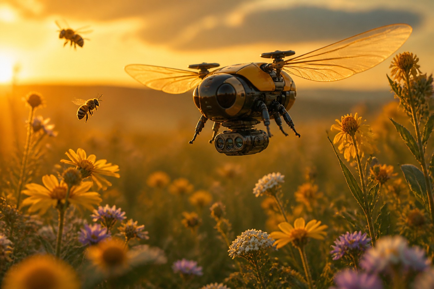 Forager-7 'Pollen Wing' — Forager recon micro-drone
