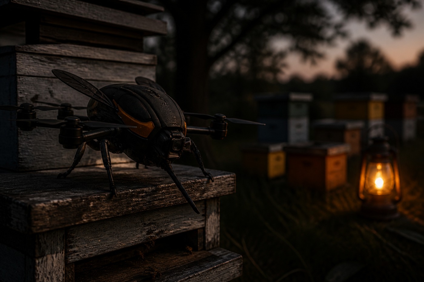 Forager-19 'Quiet Meadow' — Forager recon micro-drone