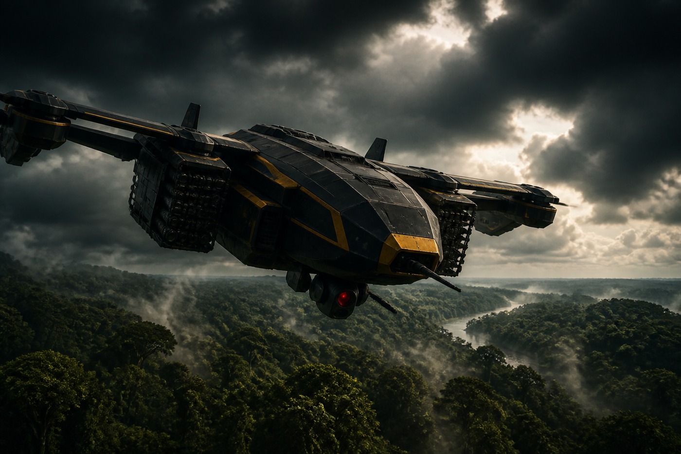 Hornet-8 'Vault Sentinel' — Hornet-class interdiction drone