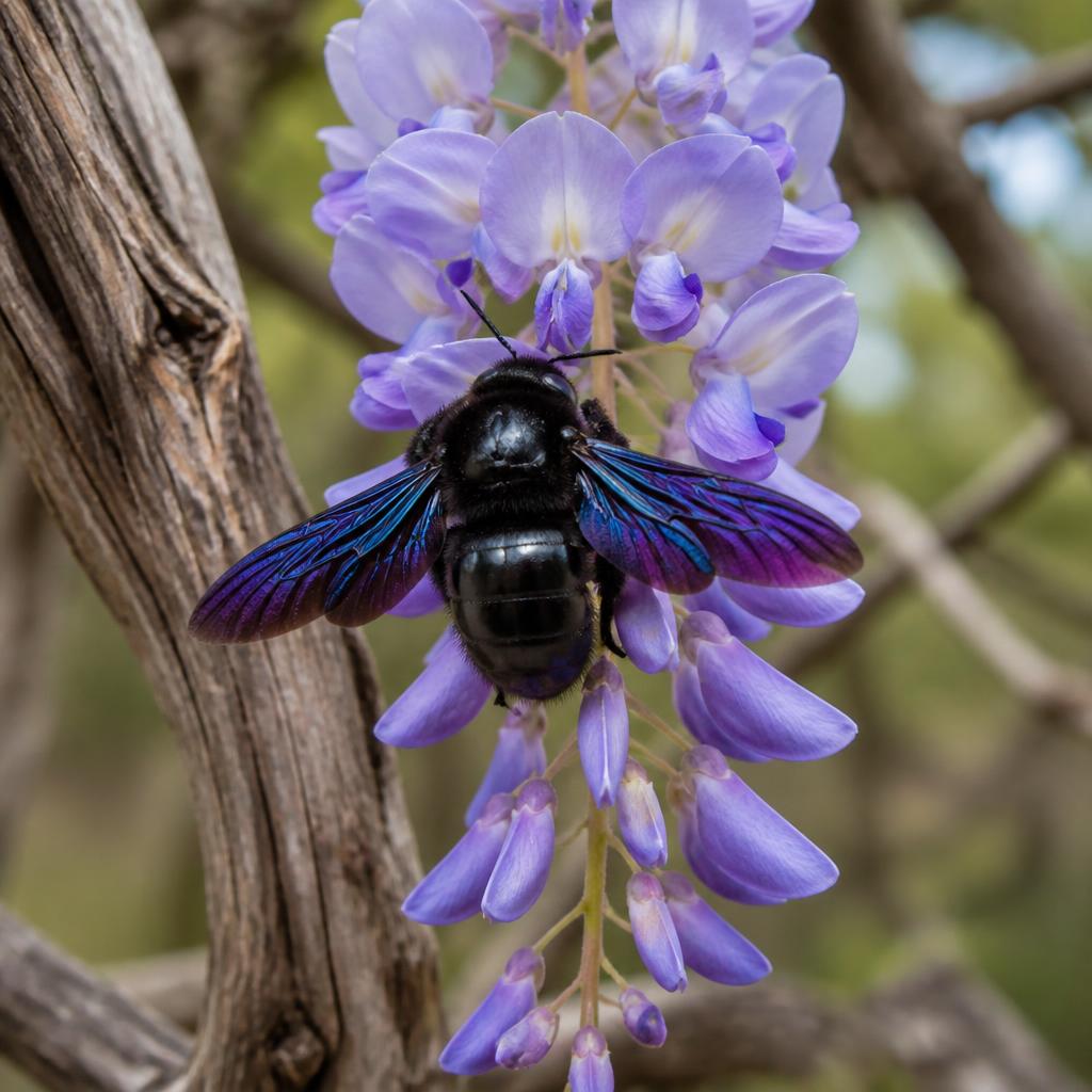 Violet Carpenter Bee — Xylocopa violacea