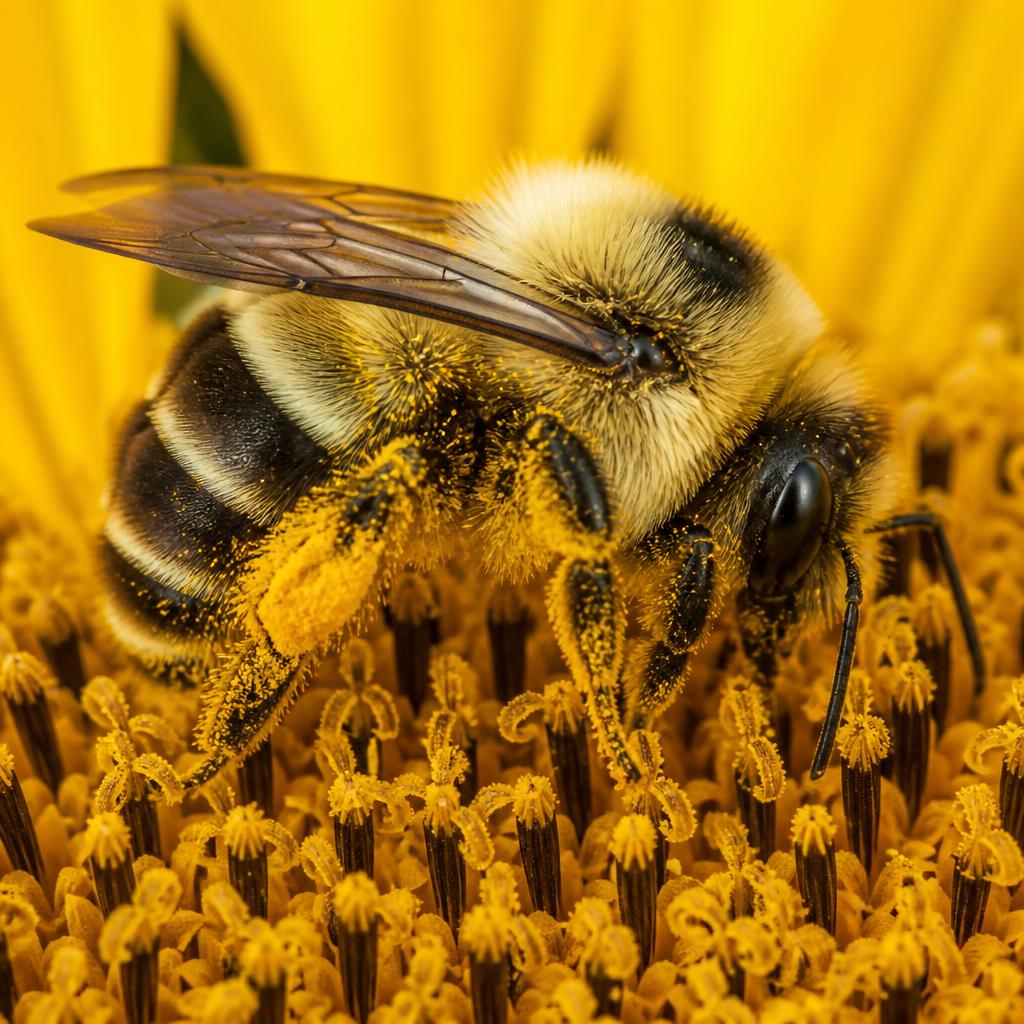 Sunflower Bee — Svastra obliqua