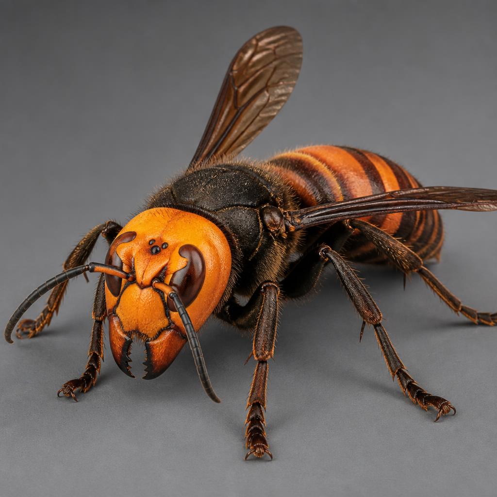Asian Giant Hornet — Vespa mandarinia