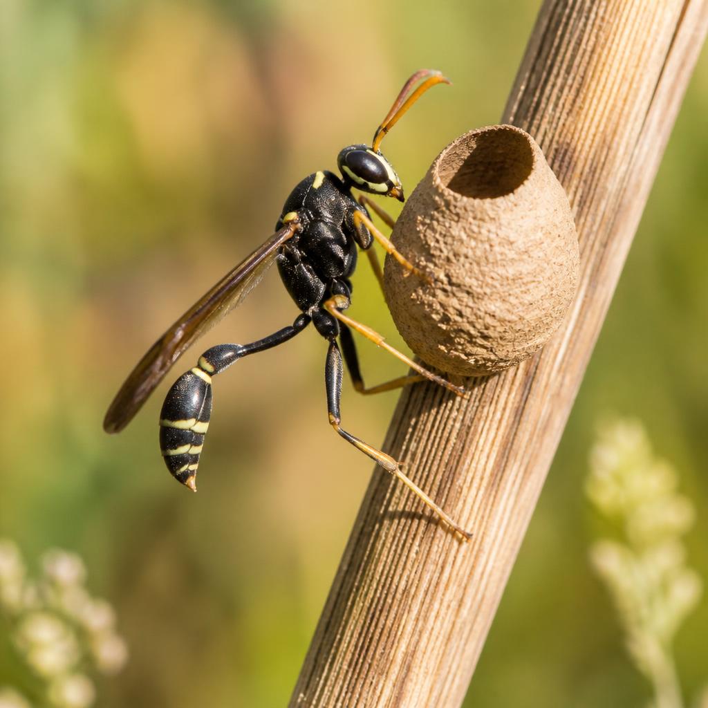 Potter Wasp — Eumenes fraternus