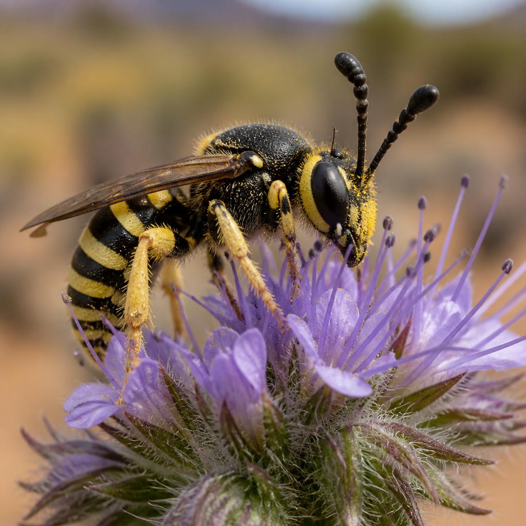 Pollen Wasp — Pseudomasaris vespoides