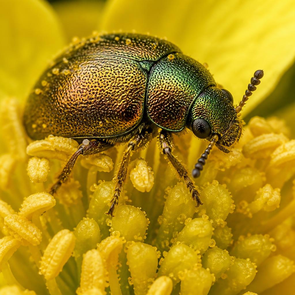 Pollen Beetle — Brassicogethes aeneus