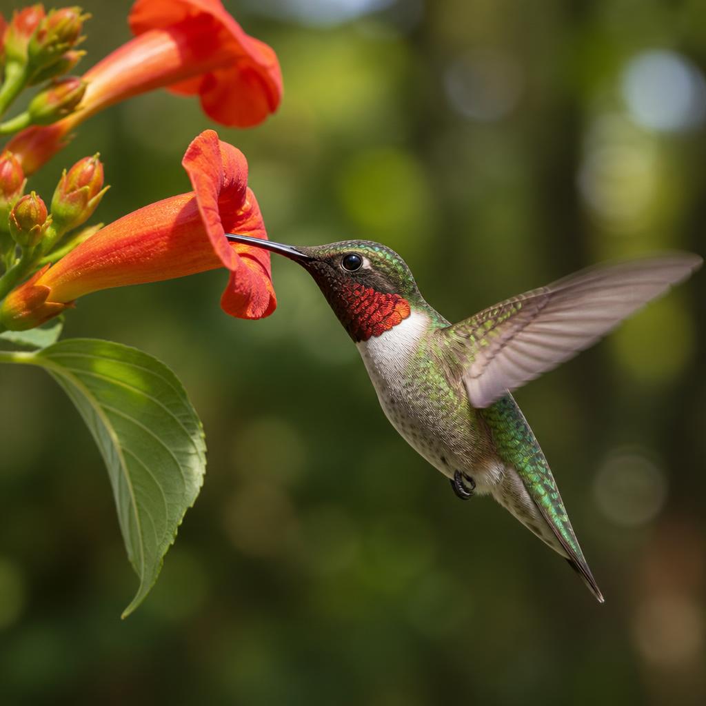 Ruby-Throated Hummingbird — Archilochus colubris