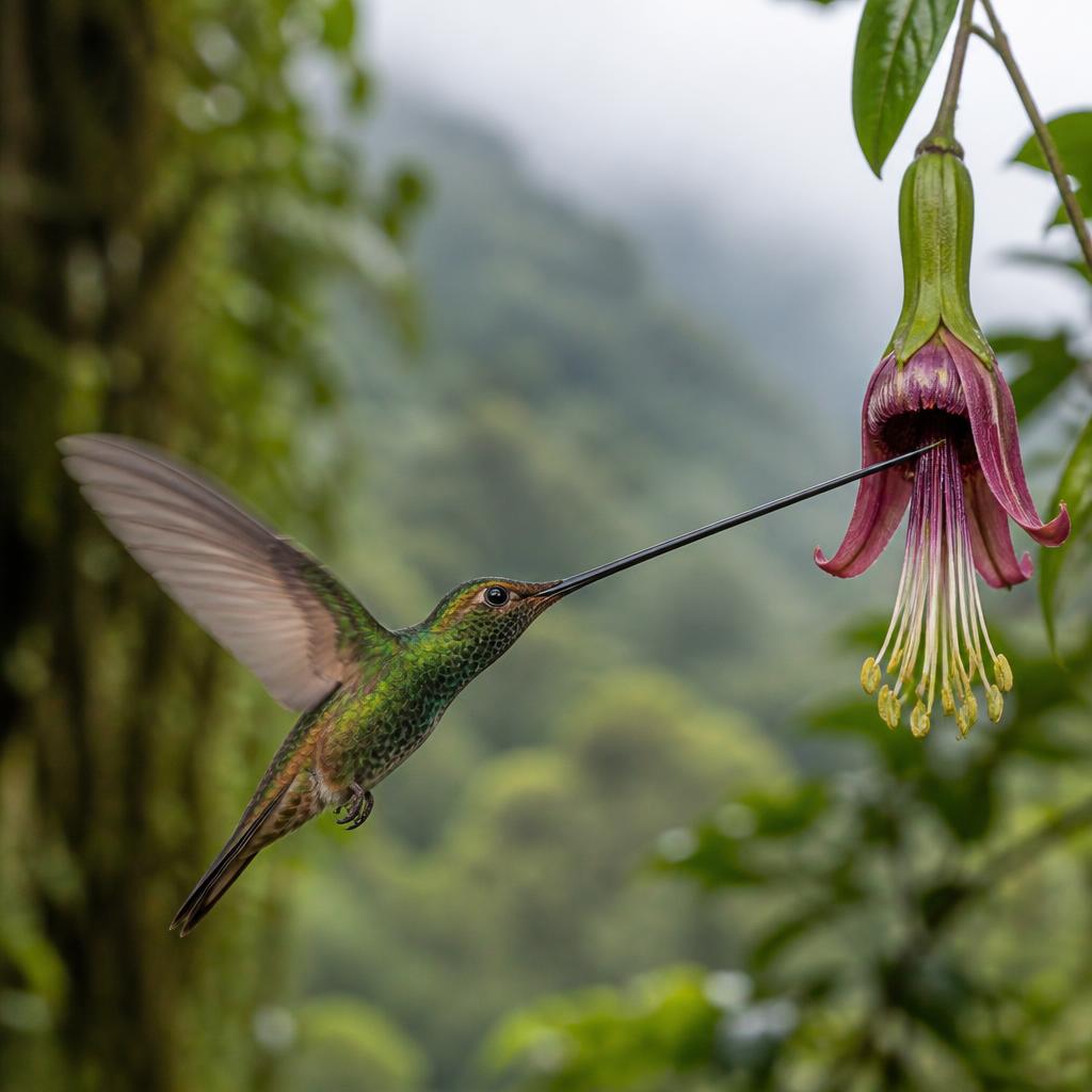 Sword-Billed Hummingbird — Ensifera ensifera