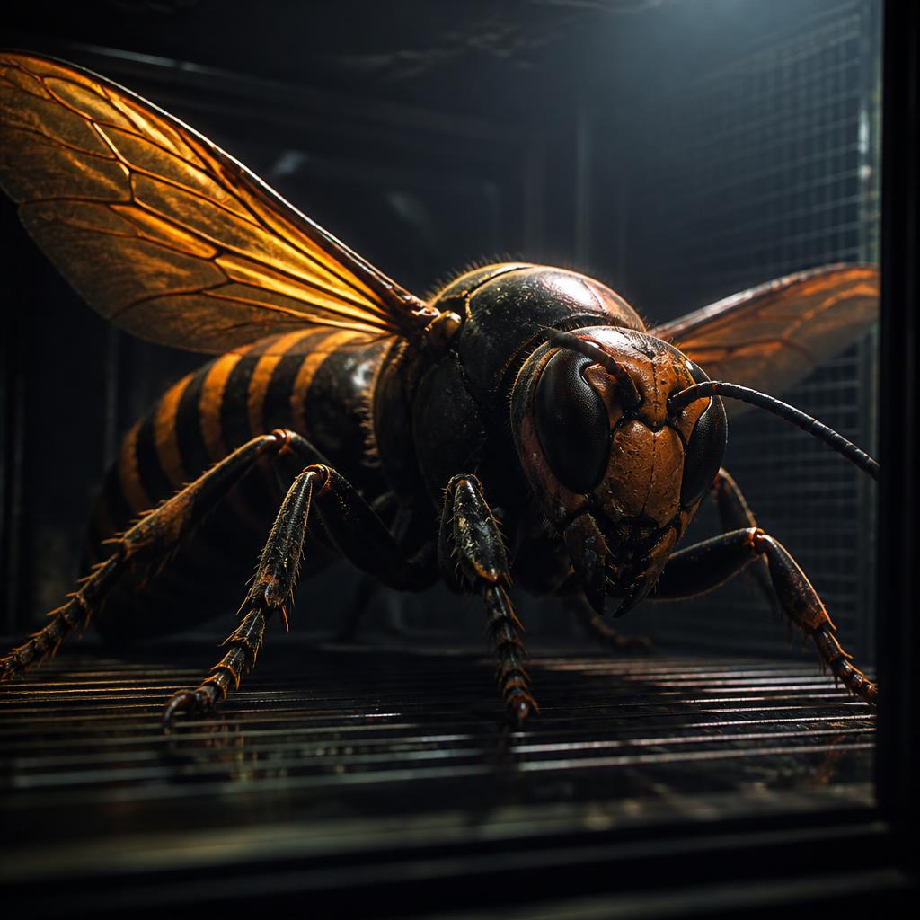 Goliath Sentinel Hornet — Vespa custos giganteus