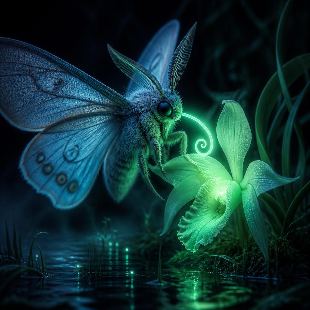 Lumen Nectar Moth — Noctua luminifera