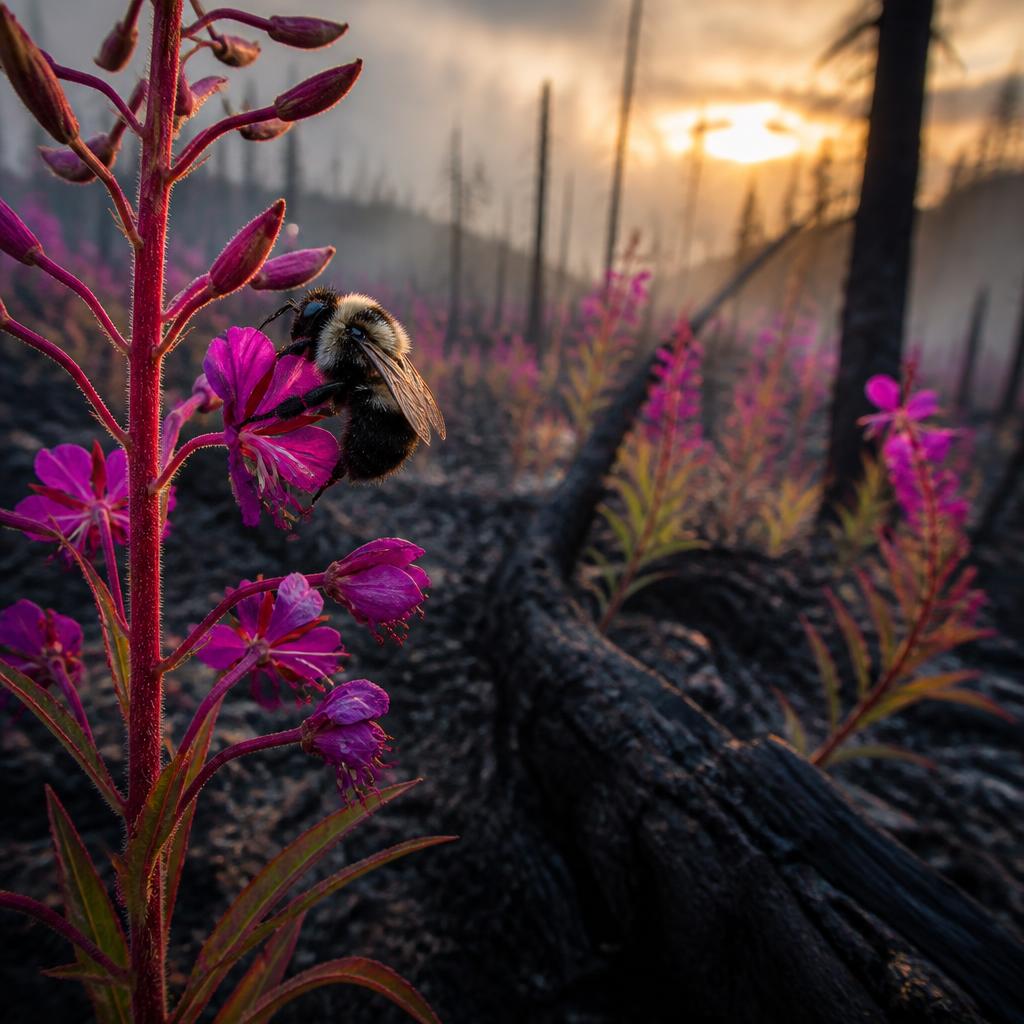 Cinder Bumblebee — Bombus carbonis