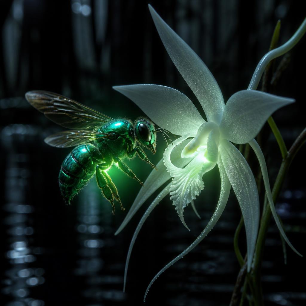 Spectral Orchid Bee — Euglossa spectralis