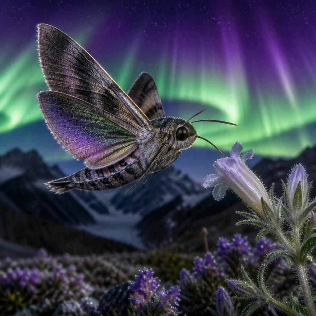 Aurora Hawk-moth — Sphinx aurorae